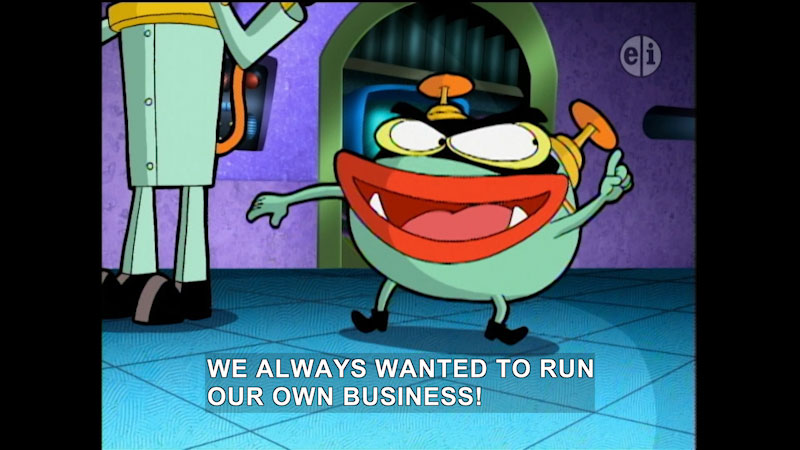 Still image from Cyberchase: Past Perfect Prediction