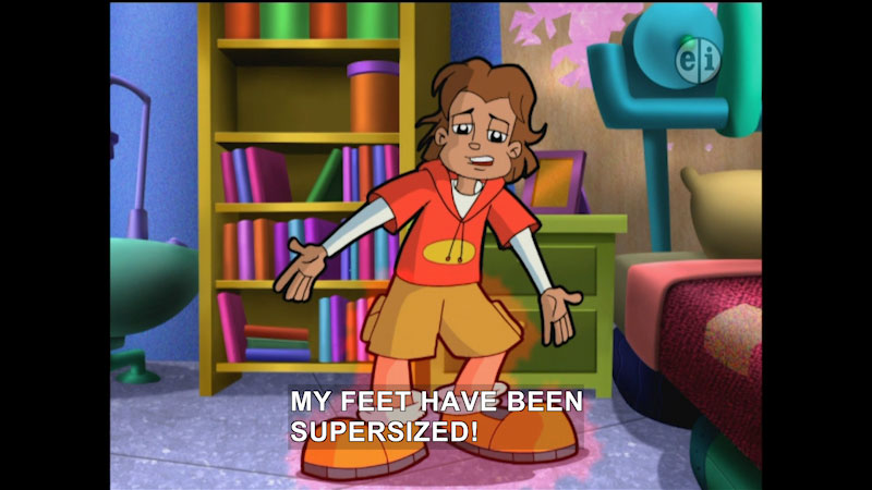Still image from Cyberchase: Measure for Measure