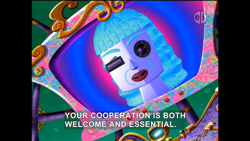Still image from Cyberchase: The Case of the Missing Memory