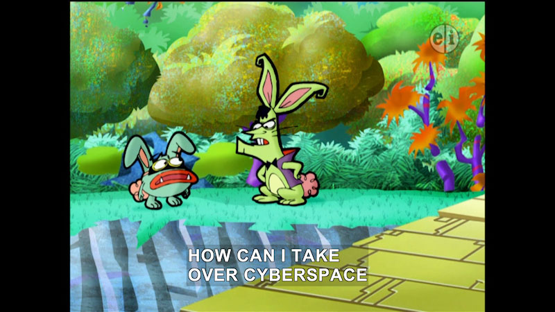 Still image from Cyberchase: The Fairy Borg Father