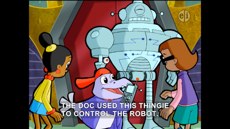 Still image from Cyberchase: Inside Hacker