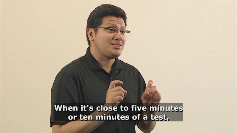 Still image from Teaching & Learning: Teaching (Testing)
