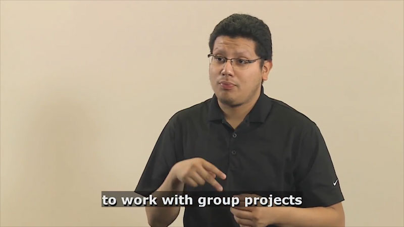 Still image from Teaching & Learning: Teaching (Group Projects)