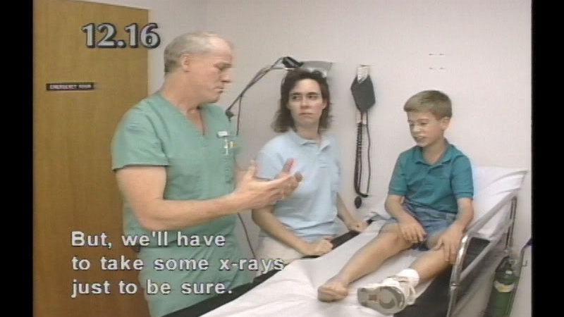 Still image from Beginning ASL Videocourse #12: The Doctor Is In!