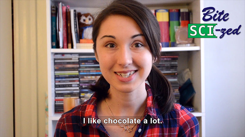Still image from Chocolate and Hype!: Bite Sci-zed