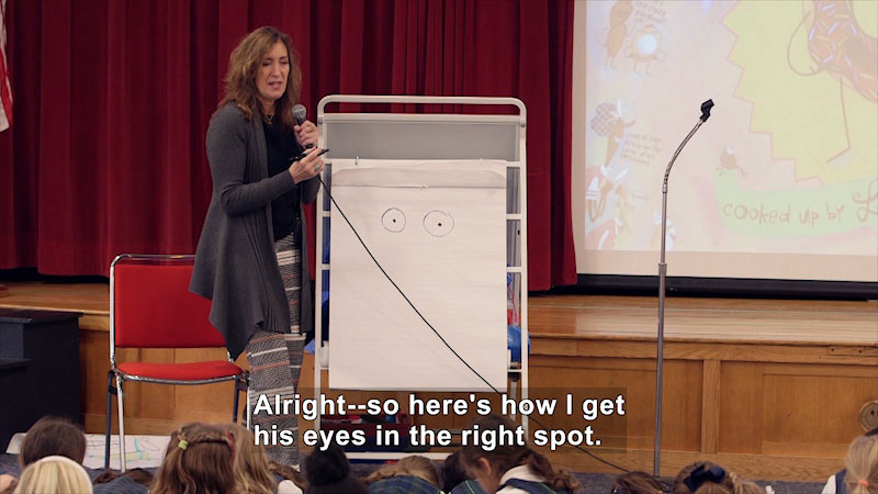 Still image from Creating Characters With Laurie Keller