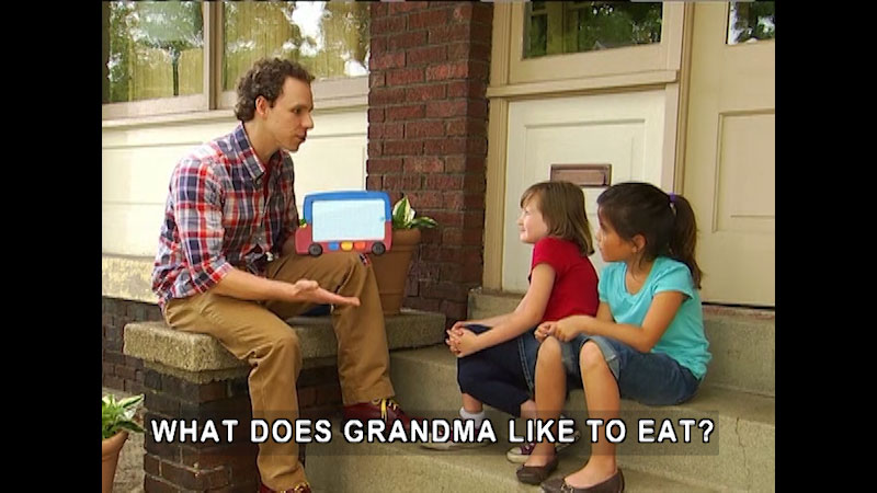 Still image from Noodle & Doodle: Dinner With Grandma