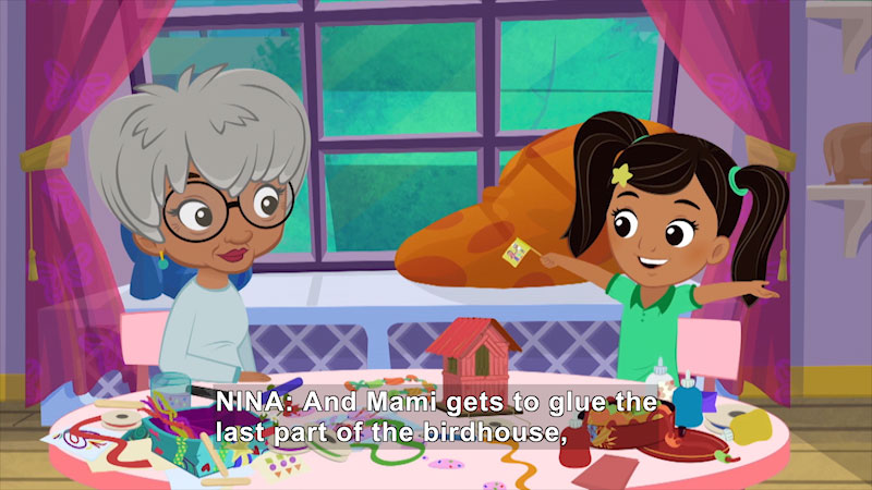 Still image from Nina's World: To Mami, Love Nina/Nina’s Lemonade Stand