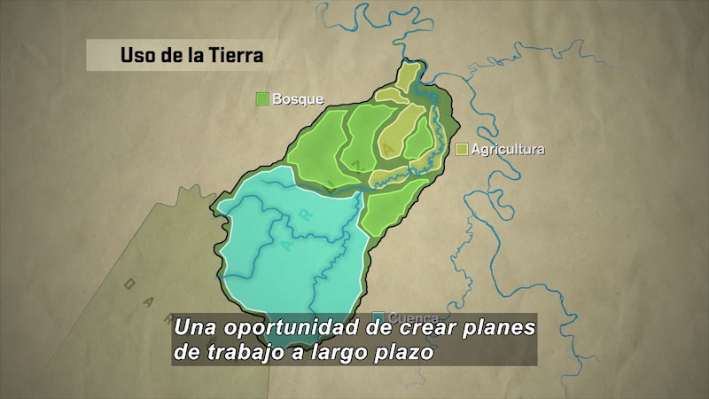 Still image from Mapping the Darién Gap (Spanish)
