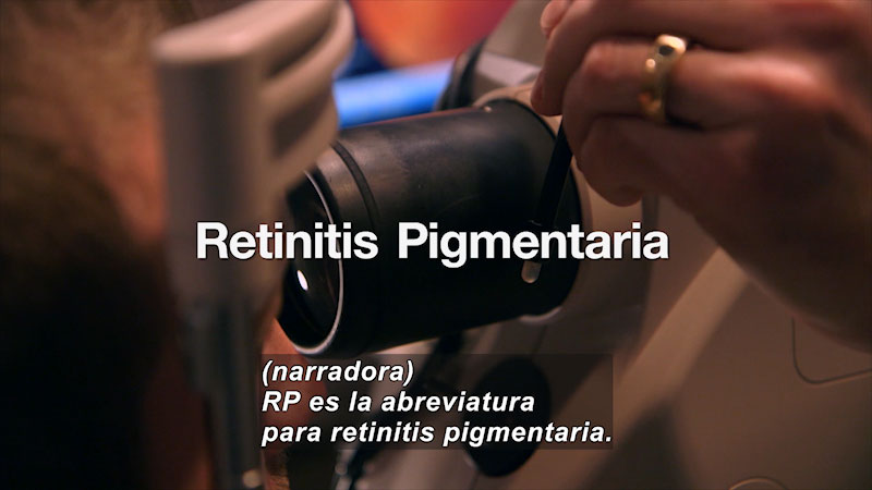 Still image from The Search for a Muted Gene (Spanish)