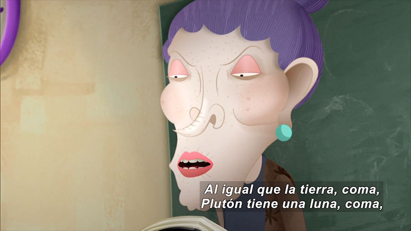 Still image from Dictation (Spanish)