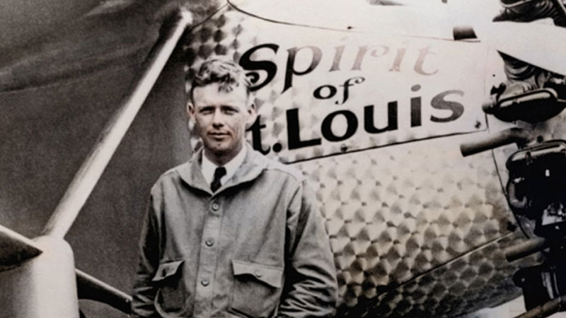Still image from Lindbergh's Great Race