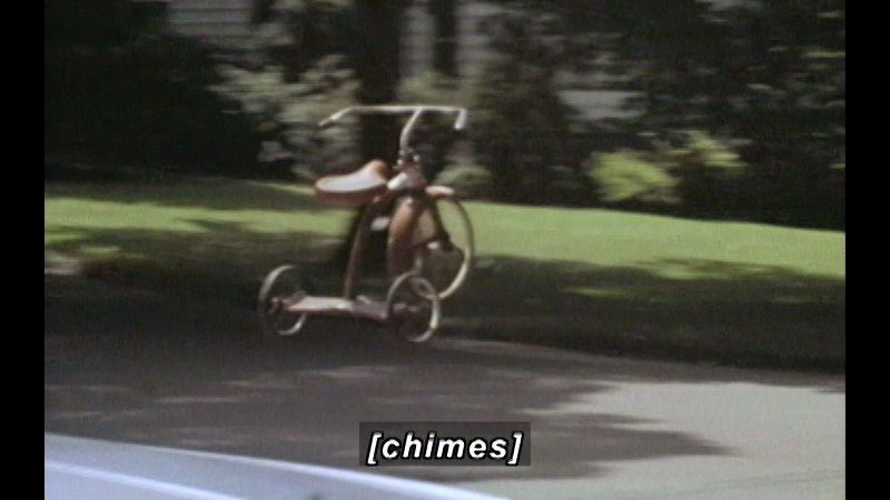 Still image from The Remarkable Riderless Runaway Tricycle