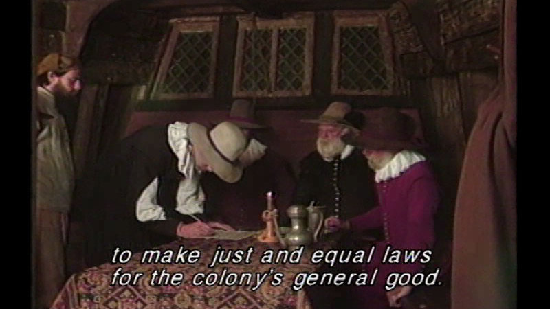 Still image from The New World Colonized