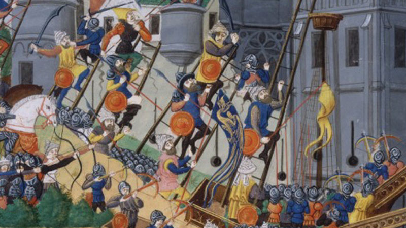 Still image from The Siege Of Constantinople