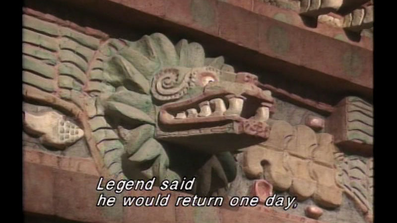 Still image from The Aztecs