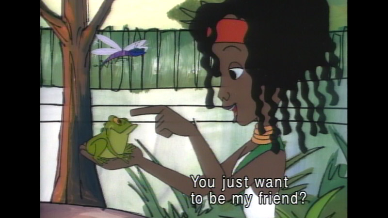 Still image from The Frog Prince