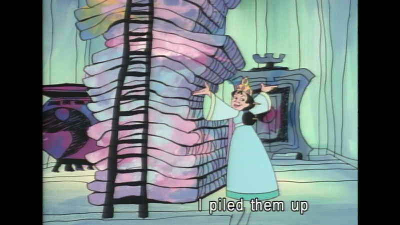 Still image from The Princess And The Pea