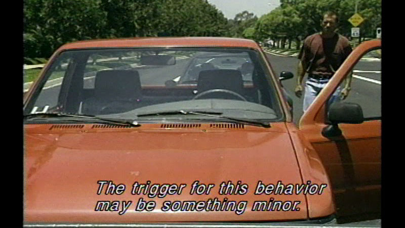 Still image from Road Rage And Aggressive Driving: A View From The Driver's Seat