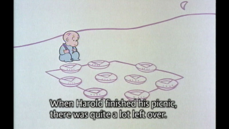 Still image from Harold And The Purple Crayon