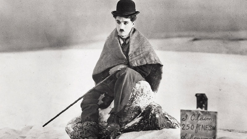 Still image from The Gold Rush
