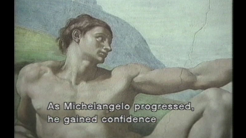 Still image from The Art Of Michelangelo