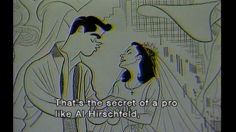 Still image from Caricatures And How To Draw Them