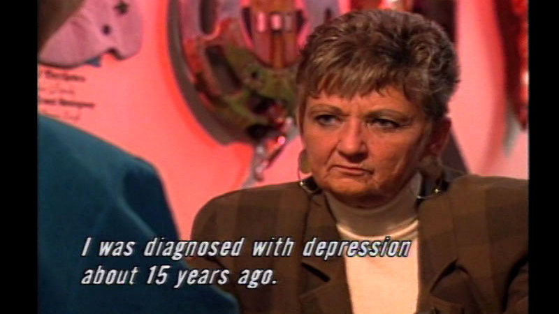 Still image from Depression