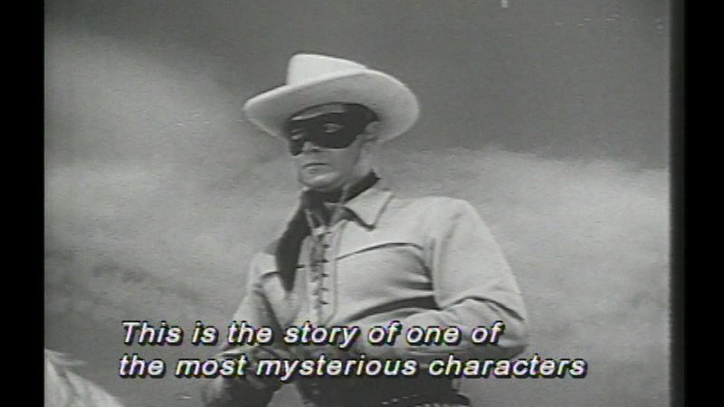 Still image from The Lone Ranger