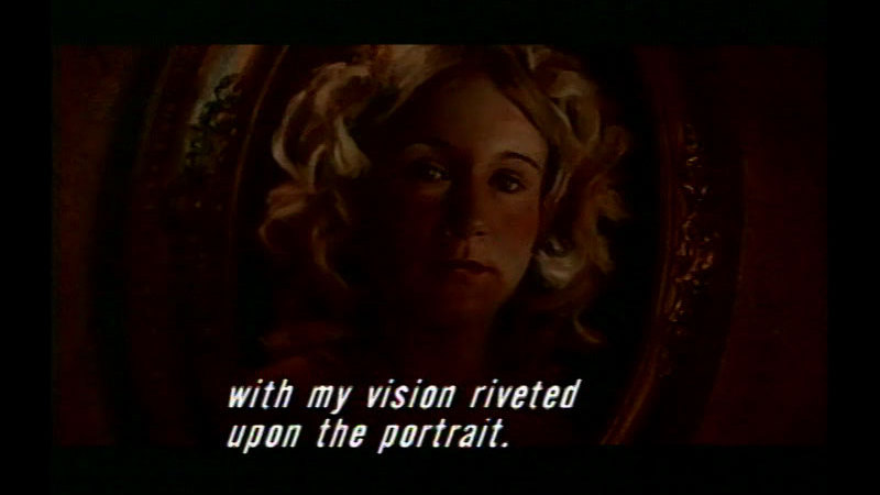 Still image from The Oval Portrait