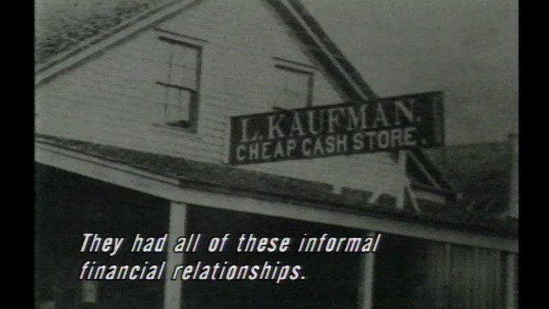 Still image from Pushcarts & Plantations: Jewish Life In Louisiana
