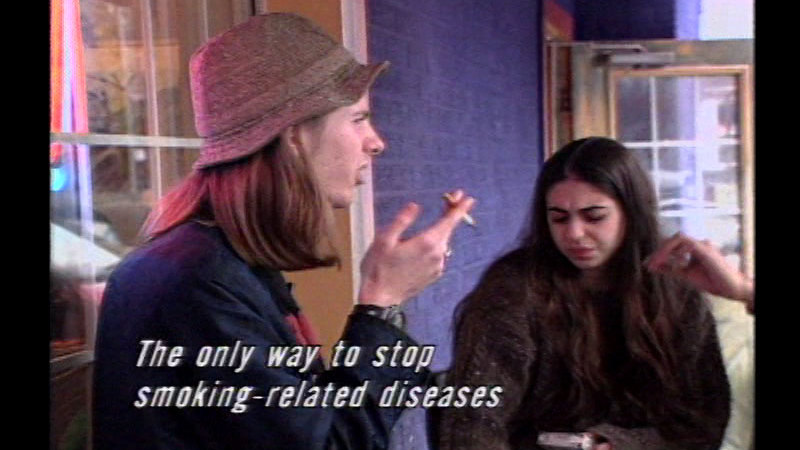 Still image from Smoking: The Most Preventable Cancer