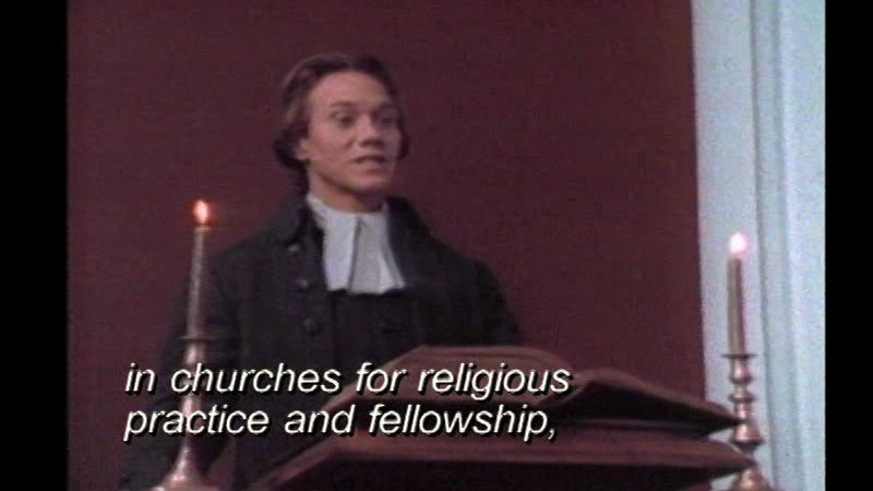 Still image from Social Class In Revolutionary America