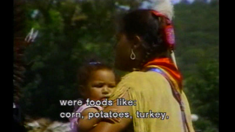 Still image from The Woodland Indian World