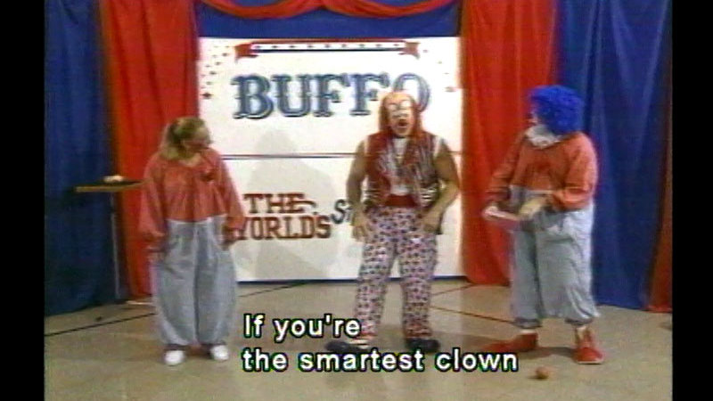 Still image from Buffo: The World's Strongest Clown