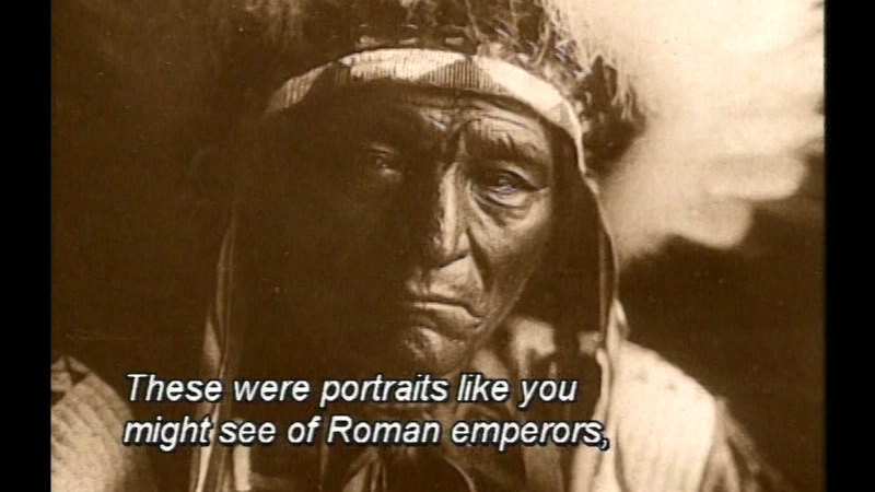 Still image from Coming To Light: Edward S. Curtis And The North American Indians