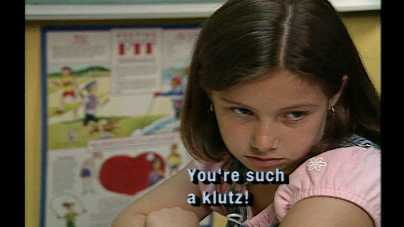 Still image from Don't Call Me Names