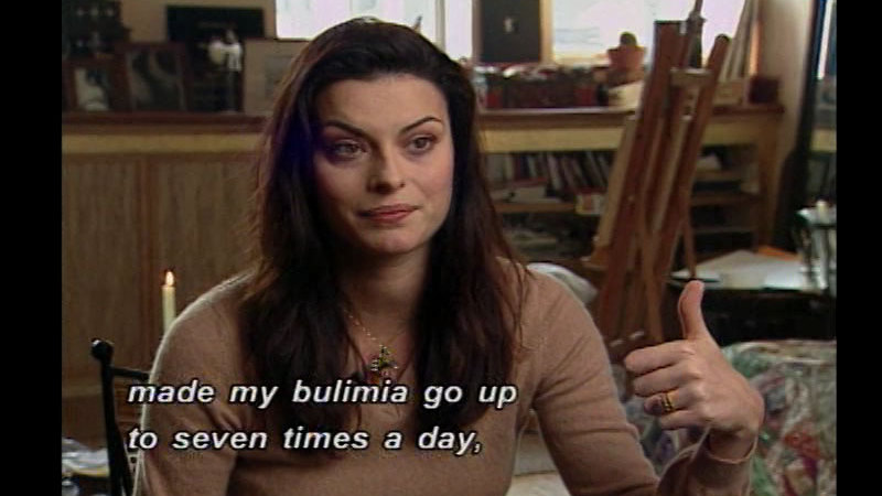 Still image from Eating Disorders