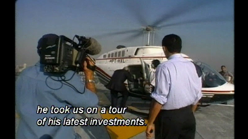 Still image from Geraldo Off-Line