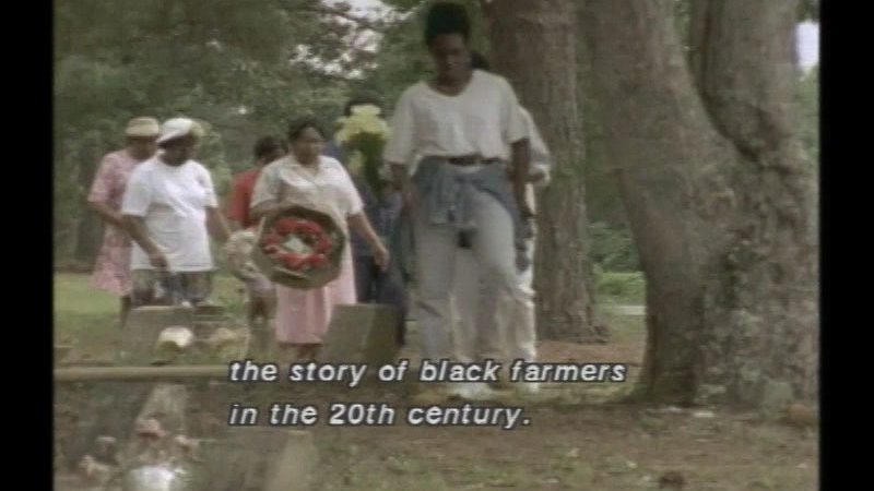 Still image from Homecoming . . . Sometimes I Am Haunted By Memories Of Red Dirt And Clay