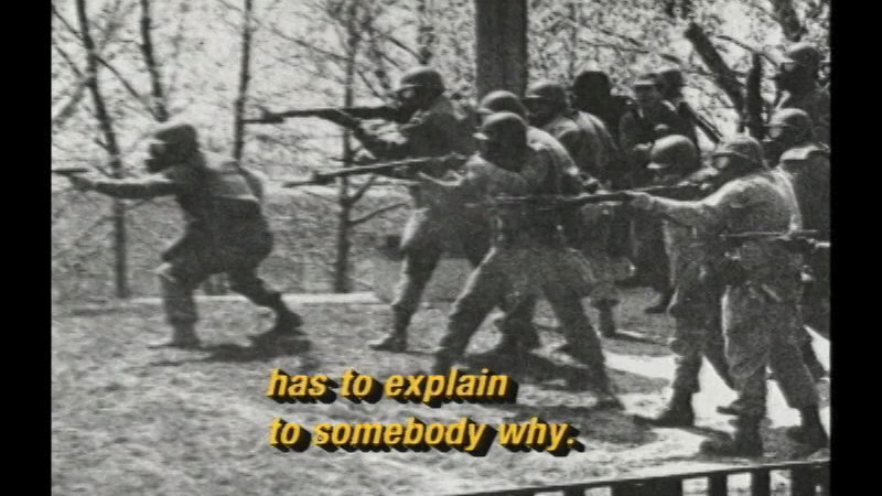 Still image from Kent State: The Day The War Came Home