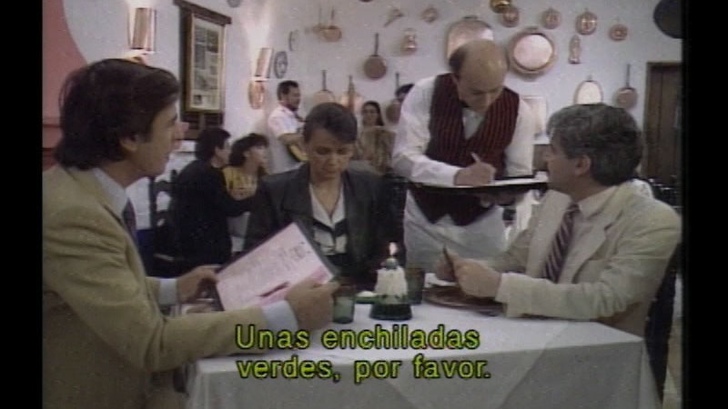 Still image from Destinies: An Introduction To Spanish (Lessons 41-42) (Spanish)