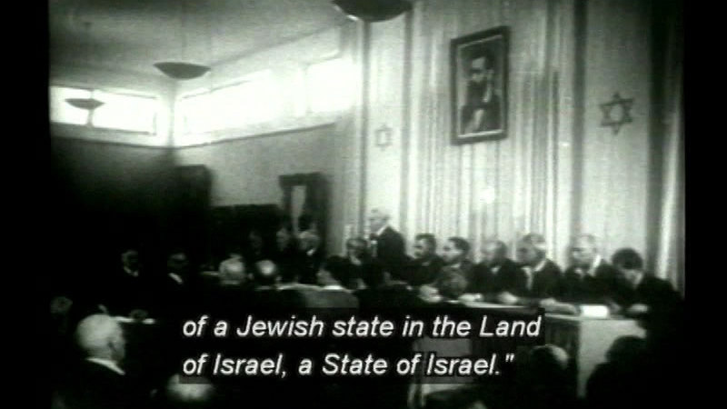 Still image from To Realize A Dream: 100 Years Of Zionism