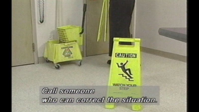 Still image from Working Safely In The Office