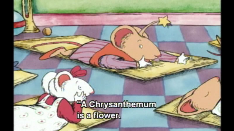Still image from Chrysanthemum