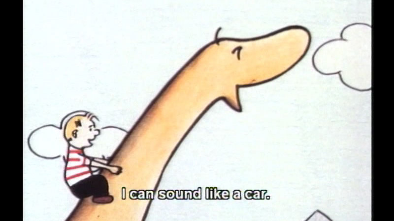 Still image from Danny And The Dinosaur