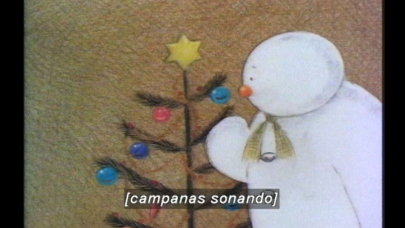 Still image from The Snowman (Spanish)
