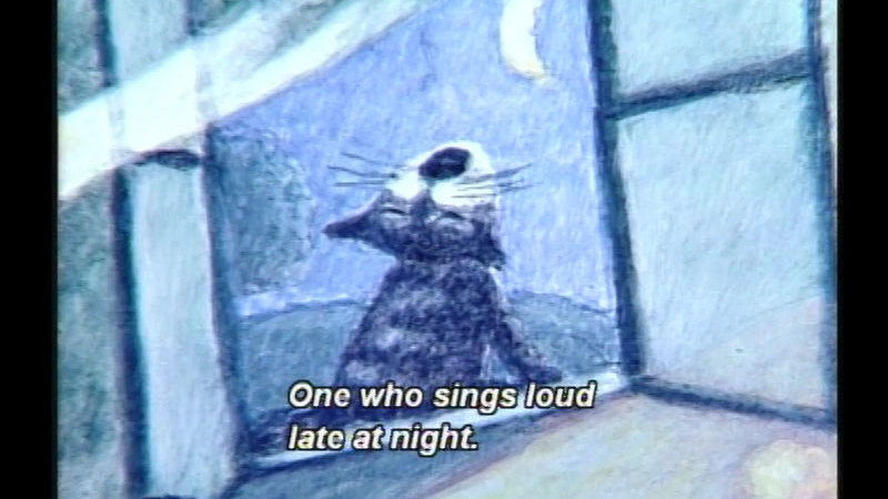 Still image from Five Creatures