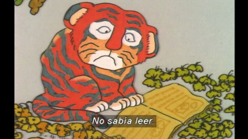 Still image from Leo The Late Bloomer (Spanish)
