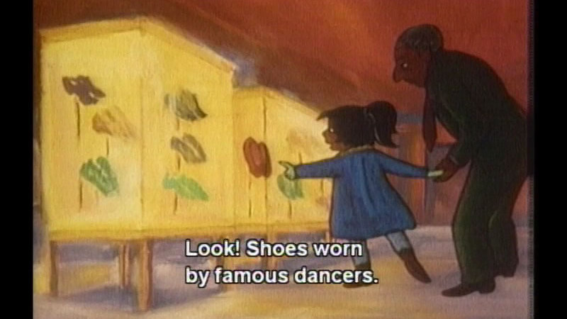 Still image from The Red Shoes